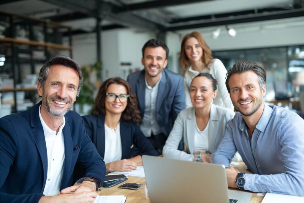 Business team photo